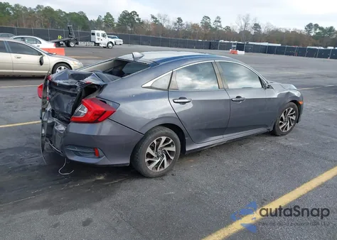 2018 Honda Civic Ex z USA, uszkodzony, nr VIN 2HGFC2F79JH581191